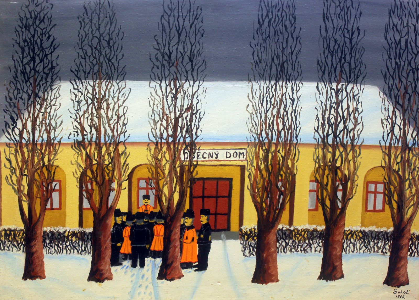 Jan Sokol, Opstinski dom, 49x69, 1965.jpg